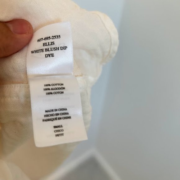 Rails Ellis Dip-dye Button-down Shirt In White Blush - Picture 8 of 12